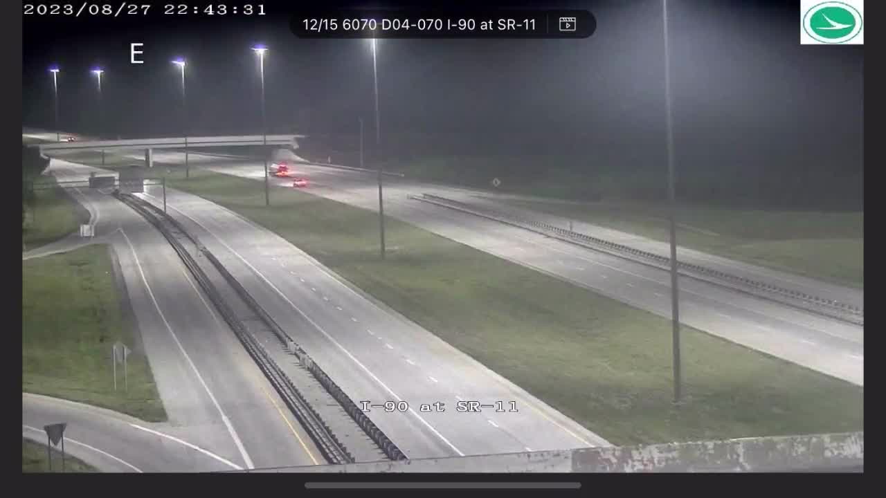 ODOT cameras capture earthquake in NE Ohio (Credit: ODOT) – Fox 8 ...