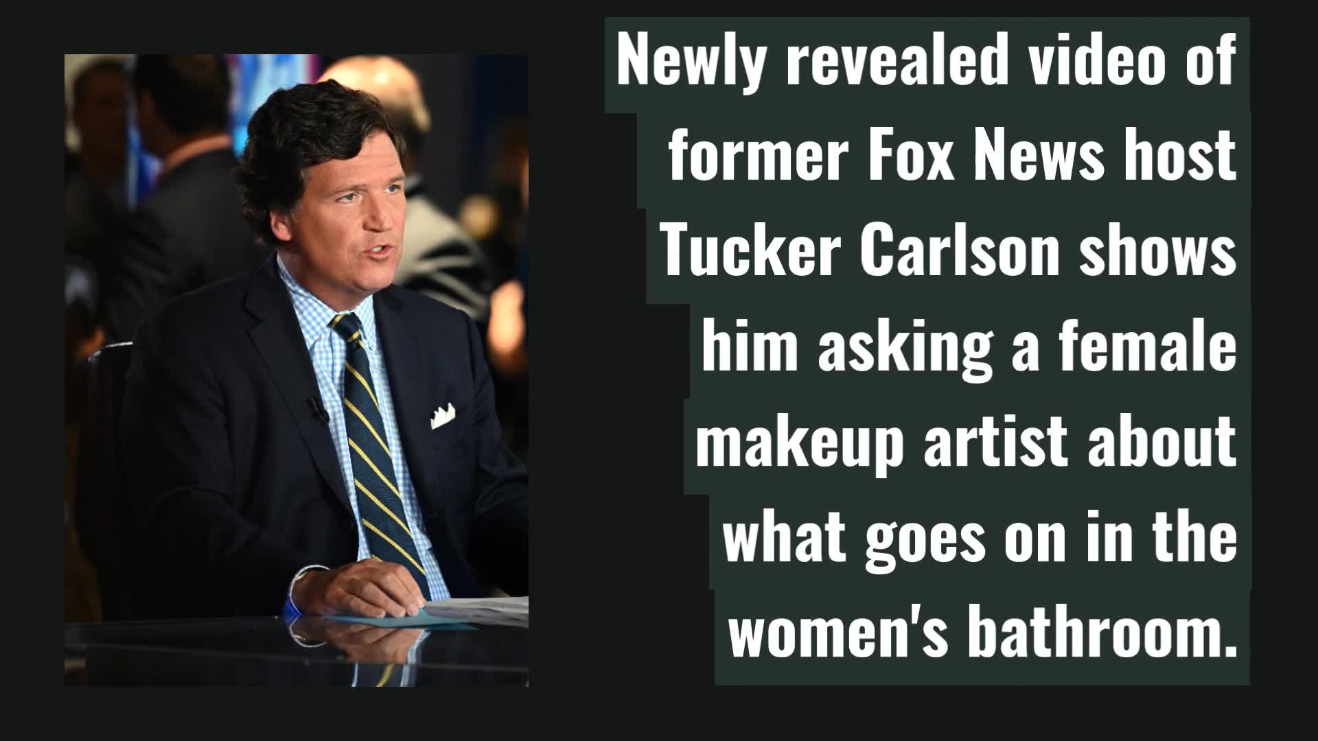 Leaked Video Shows Tucker Carlson Musing About ‘pillow Fights’ In Women ...