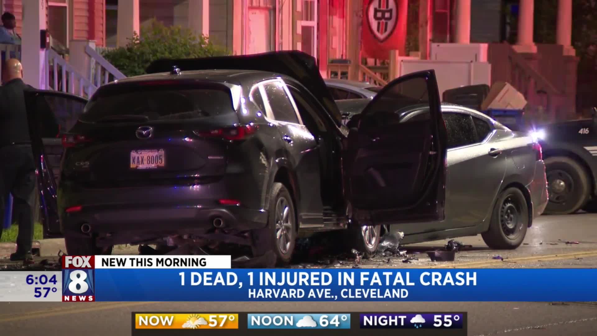 Fiery head-on crash kills one: EMS – Fox 8 Cleveland WJW
