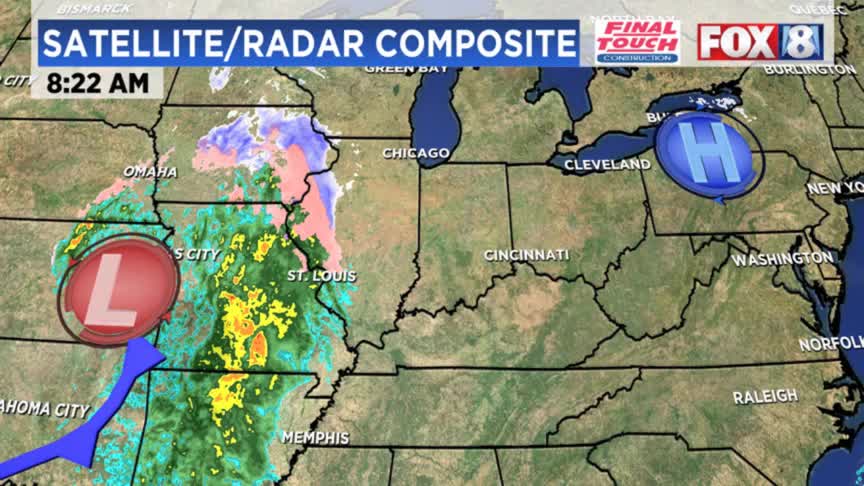 Warming up to 50°+ but first FREEZING RAIN! – Fox 8 Cleveland WJW