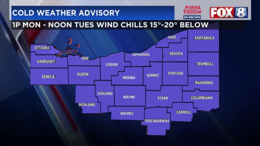 Cold weather warnings in Northeast Ohio – Fox 8 Cleveland WJW