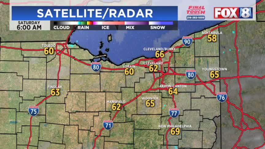 When rain, evening storms will move into NE Ohio – Fox 8 Cleveland WJW