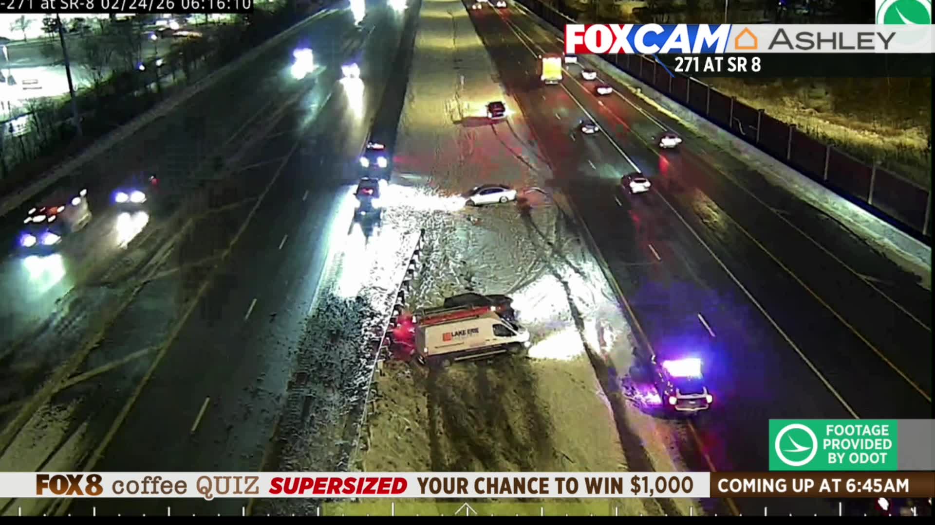 Four vehicles crash on I-271 – Fox 8 Cleveland WJW
